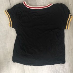 Retro Striped Girls Top